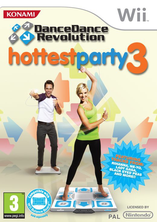 Dance Dance Revolution Hottest Party 3 Wii